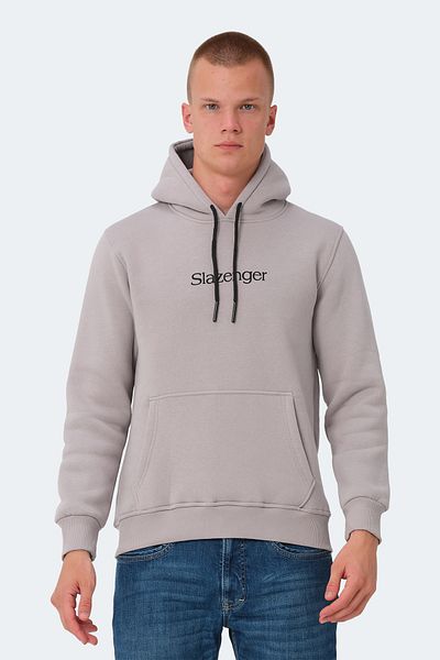 Slazenger Ανδρικό φούτερ OCTAVIA IN - Stone Grey