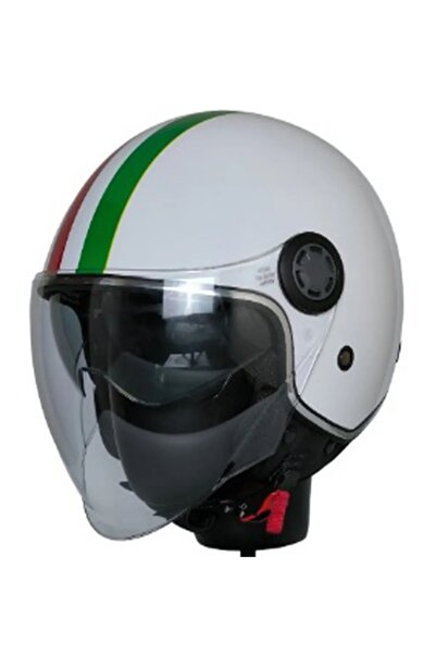 Free-M 612 Italıan Açik Güneş Vizörlü Motosiklet Kaskı