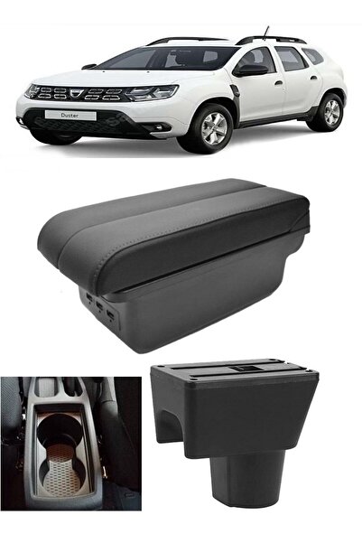 NKT GROUP Dacia Duster 2019-2023 Delmesiz Vidasız Kol Dayama Kolçak