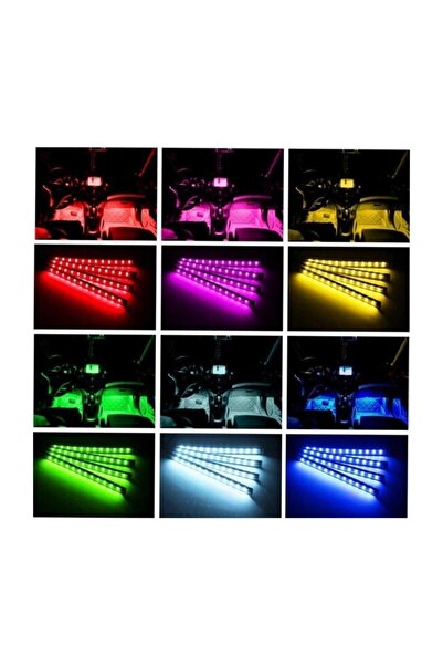BoostZone Araç Içi Ayak Altı Sese Duyarlı Led