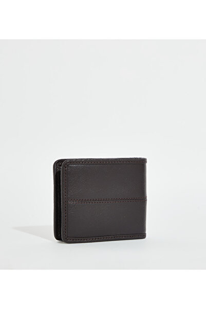Levi's Levis Men's Textured Brown Wallet