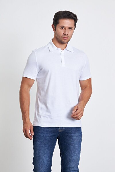 Black project Erkek %100 Pamuk Serin Tutan Regular Fit Polo Yaka T-shirt