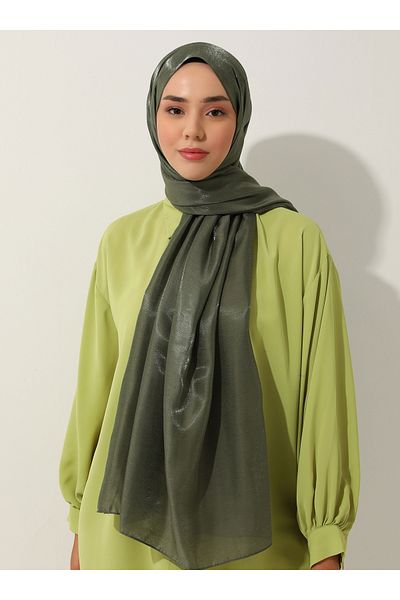 Tuva Amber Star Shawl - Khaki Canvas