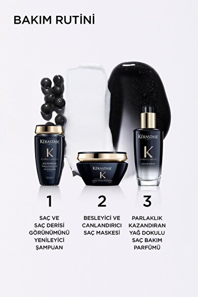 Kerastase Chronologiste Intense Regenerant Havyar Bakım Seti-Şampuan/Maske/Yağ CYT97949794646118454