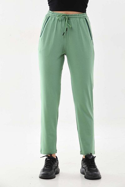 Sistas Pantaloni de damă cu formă confortabilă legați în talie 23413 Çağla
