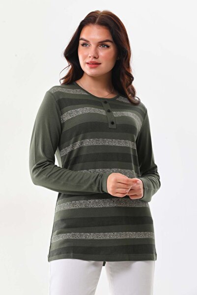 Sistas Жіноча блуза з довгими рукавами та велосипедним коміром із жіночим віз...