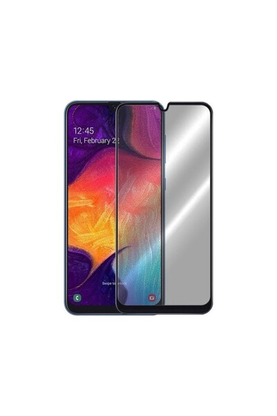 Fibaks Samsung Galaxy A10 Uyumlu Tam Kaplayan Hayalet Mat Seramik Parmak İzi ...