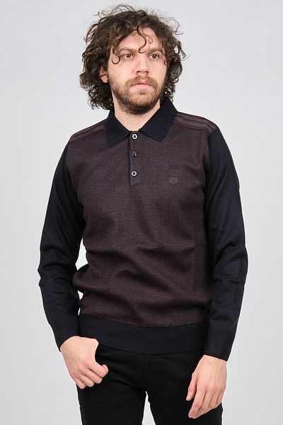Pelikan Men's Polo Neck Sweater 1577424 Red