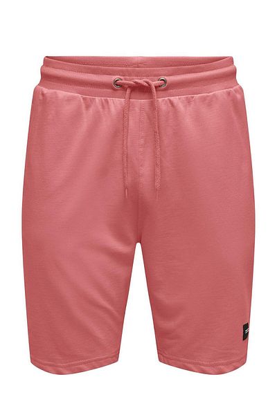 Only & Sons Ανδρικό σορτς Onsneil Waist Tied 100% βαμβακερό 22015623 Dusty Rose