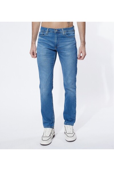 Levi's 511 Men's Blue Slim Fit Mid-Rise Jeans