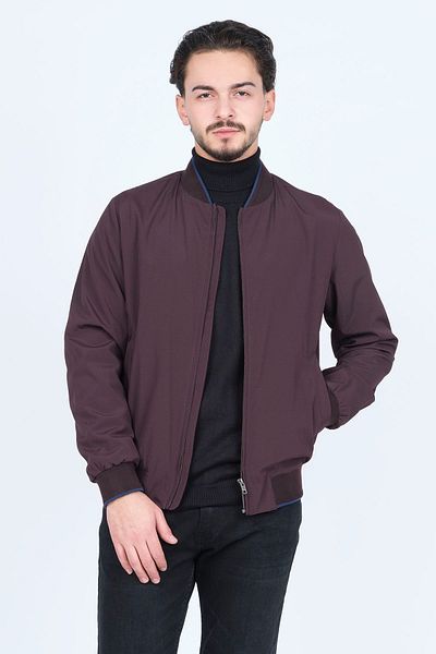 Allegro Men's Judge Collar Coat 0362206 Claret Red