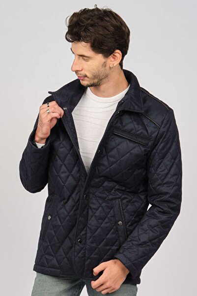 daynax Erkek Içi Kürklü Kapitone Kaban 4926000 Lacivert