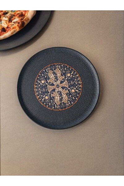 Limboda Bonna Mezopotamya Mozaik Desen Pizza Tabağı 32cm