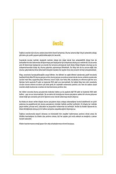 RH Pozitif Yayınları More Than Reading 2 - English Reading Book - Yds / Yökdil / Ydt / Ielts