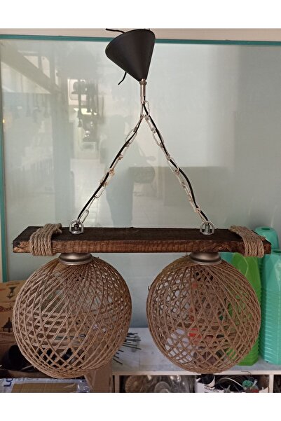 TUNCAY Ahşap Avize Modeli