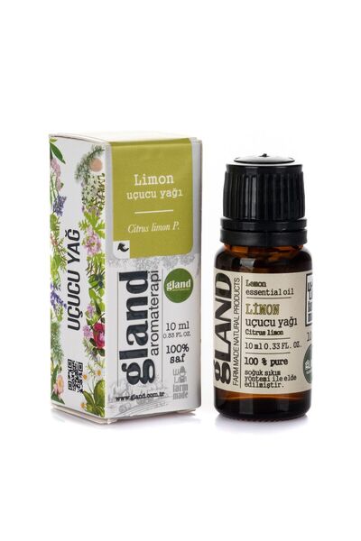 Gland Limon Uçucu Yağı - Citrus Limon Peel 10ml
