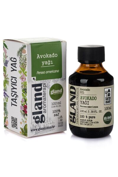 Gland Avokado Yağı - Persea Americana 100ml