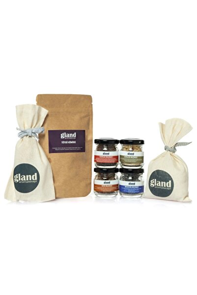 GLAND Aromaterapi Reçine, Tohum, Ağaç(3 Adet Palo Santo) Tütsü Seti