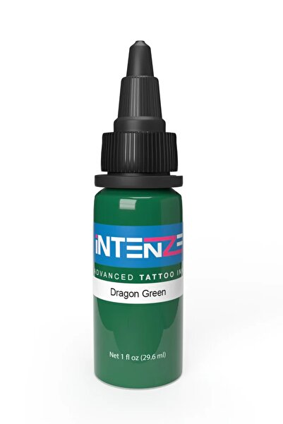 INTENSE Intenze Tattoo Ink Dövme Boyası 1 Oz Dragon Green