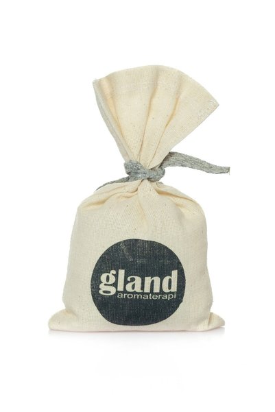 GLAND Aromaterapi Keten Kese İçerisinde Kaya Tuzu