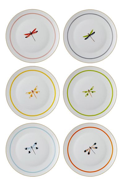 The Mia Dragonfly Serving Plate for 6 People