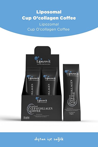 LİPOZOVİT Liposomal Cup O’collagen Coffee 30 Şase