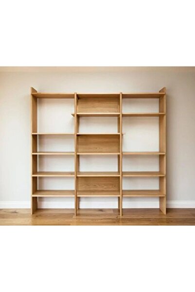 MoldHome Ahşap meşe kitaplık