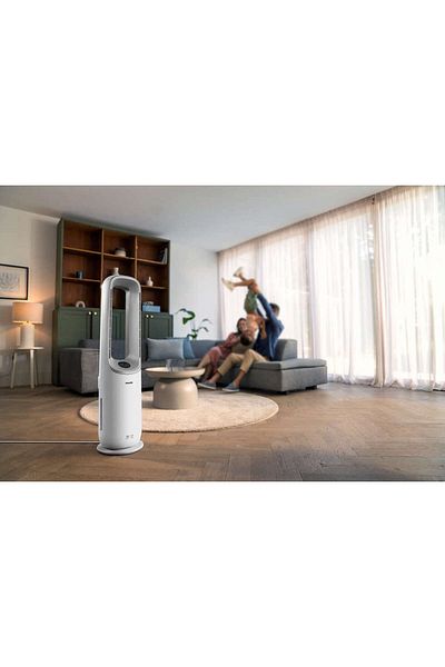 Philips Connected 2-in-1 Air Purifier & Fan 7000 Series - up to 70 M2, 13 Speed ​​Settings - Amf765/30