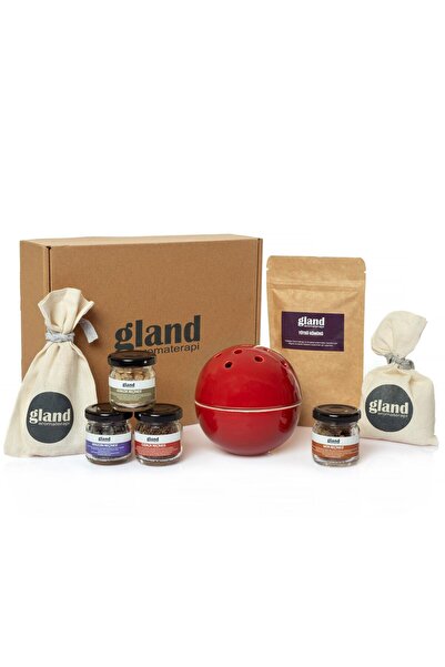 GLAND Aromaterapi Tütsülük ile Reçine, Tohum, ve Ağaç Tütsü Seti
