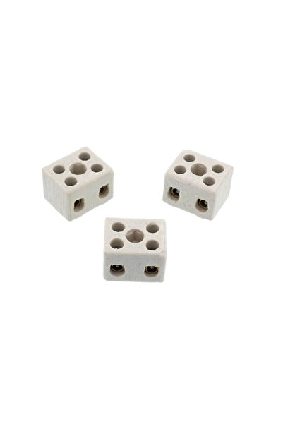 Tek-İş Tek-iş Porselen 2'li No:1 3 adet  Lüster Klemens