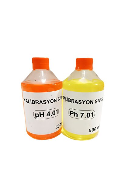 Topraksız Market pH Metre Kalibrasyon Sıvısı Seti – 4.01 & 7.01 | 500 ml x 2 ...
