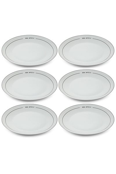 The Mia Round Serving Plate for 6 People