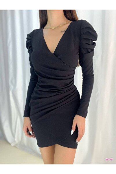 SHEYMA فستان كريب مستورد