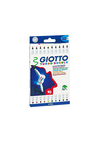 Giotto GİOTTO TURBO DOBBLE KEÇELİ KALEM 10'LU