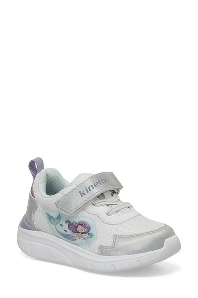 Kinetix GINNY 4FX - Orthopedic Baby Girl Sneaker, Comfortable White/Lilac