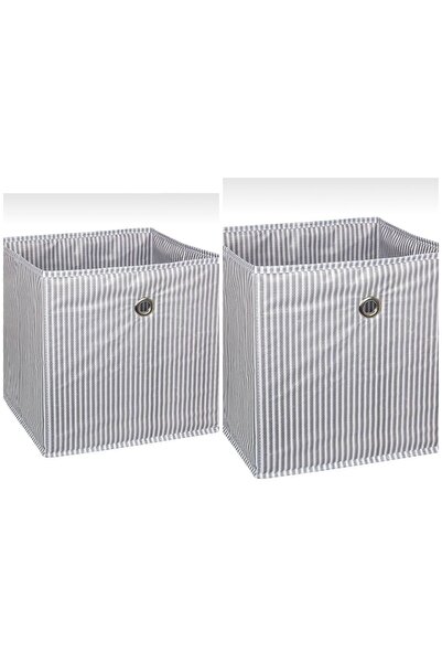 Bevadecoration 2 kutije za organizaciju polica 30x30x30cm