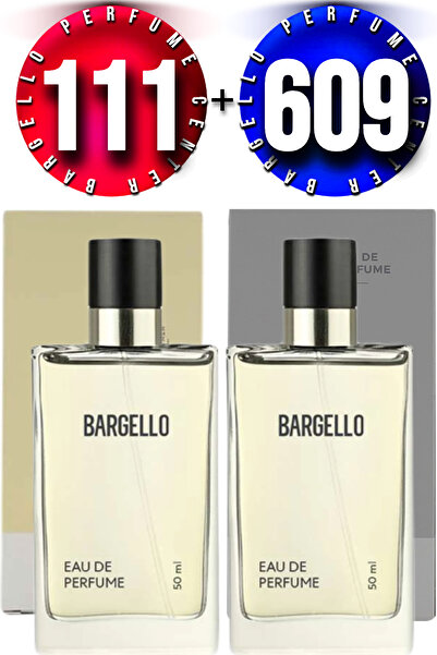 Bargello 111 Kadın Parfüm Floral 50 Ml Edp + 609 Erkek Parfüm Fresh 50 Ml Edp