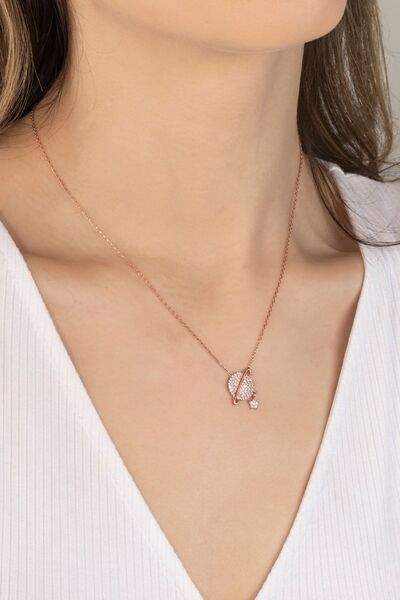 Else Silver Yıldızlı Satürn Gümüş Kolye