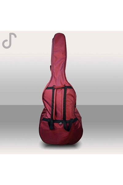 Fortex 350 Series Claret Red 3/4 Double Bass Cover