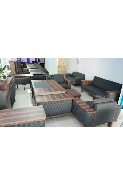 ofis 27 büro mobilyaları Aria Makam Takımı