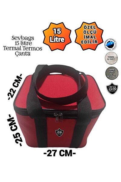 SEVBAGS Termos Termal Termo Çanta 15 Litre