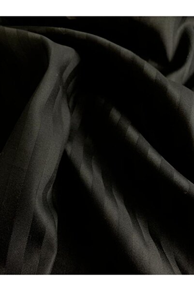 EVYA Set de husă de pilotă pentru o persoană Hotel Series Luxury Silk Texturat Striped Bumbac Satin Cover