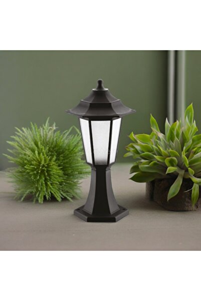 fullreyon 10 Watt Beyaz Işık Led Ampul Dahil Set Üstü Bahçe Aydınlatma Armatürü, Bahçe Duvar Aydınlatma Apliği