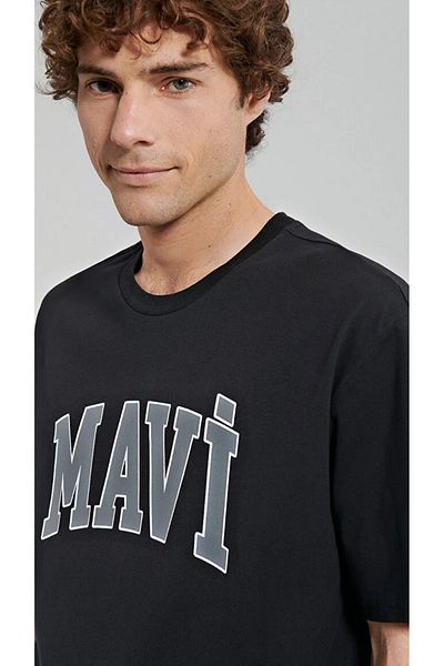 Mavi T-Shirt με μοτίβο λογότυπου