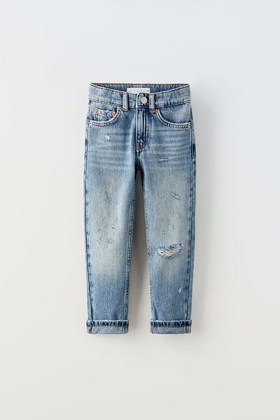 Zeyder Kids Boy - Ripped Relaxed Cut Jeans