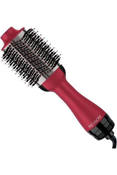 Revlon One Step Hair Volumizer Ionic Tech, Titanium, Tangle-Free Combination Bristles - RVDR5279ARB