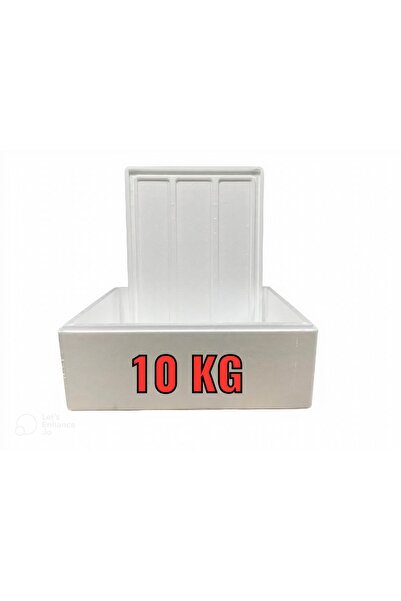 Gimat ambalaj Strafor Köpük Kutu 10 Lt (içten: 45,5x35,4x15,8 Cm) 10 Lt