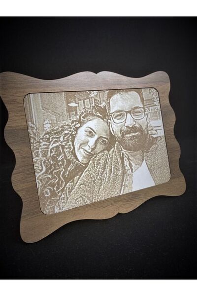 Yaman Hediyelik Dekoratif Ahşap Çerçeve Dikdörtgen Yatay & Dikey Konumlu