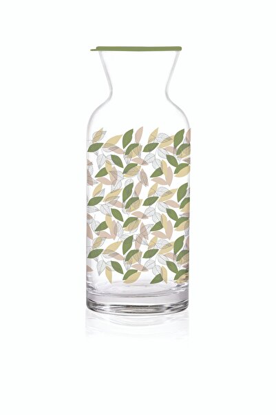 Mary Liz Black Leaf Kapaklı Sürahi