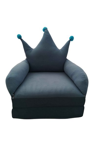 annebebektasarım Portable Crowned Plush Bed - Children's Chair, Leggings Kumashı